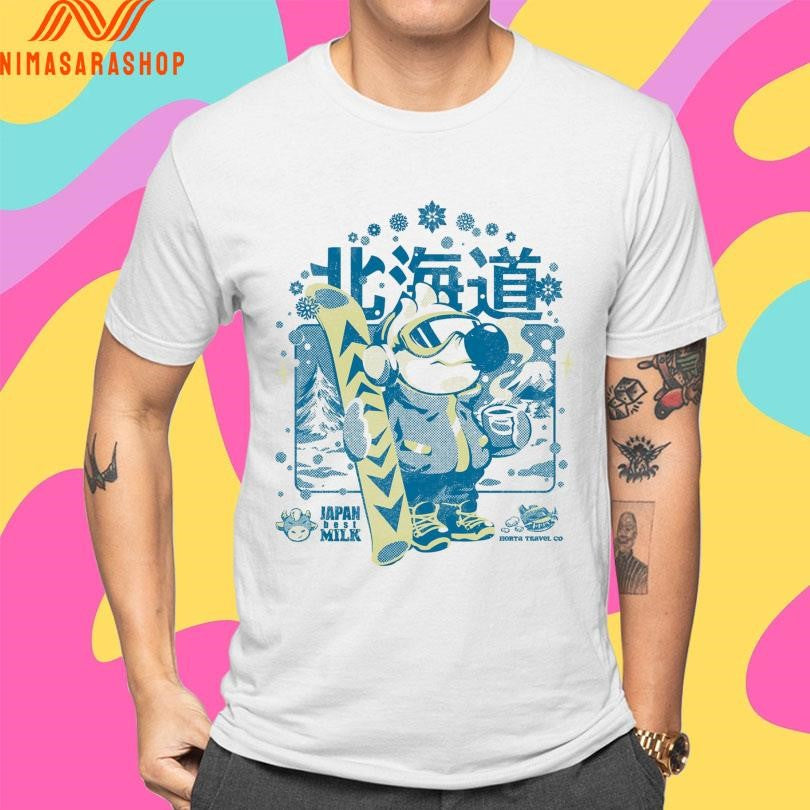 Hokkaido Ski Paradise Japan Best Milk Horta Travel Co Horta Studio Shirts