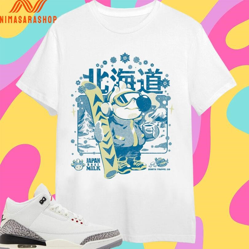 Hokkaido Ski Paradise Japan Best Milk Horta Travel Co Horta Studio Shirts