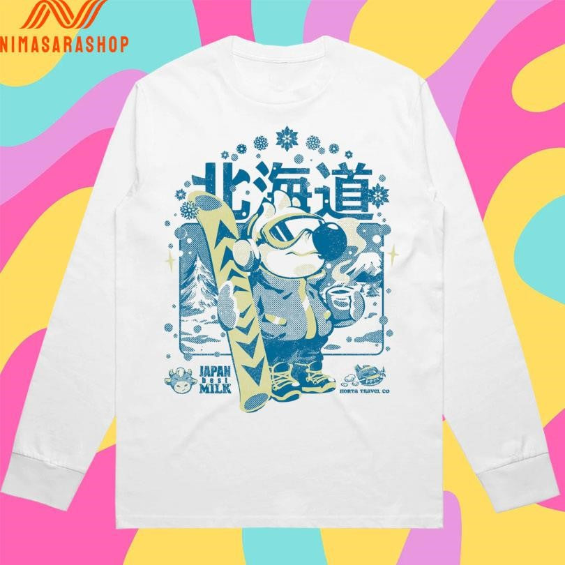 Hokkaido Ski Paradise Japan Best Milk Horta Travel Co Horta Studio Shirts