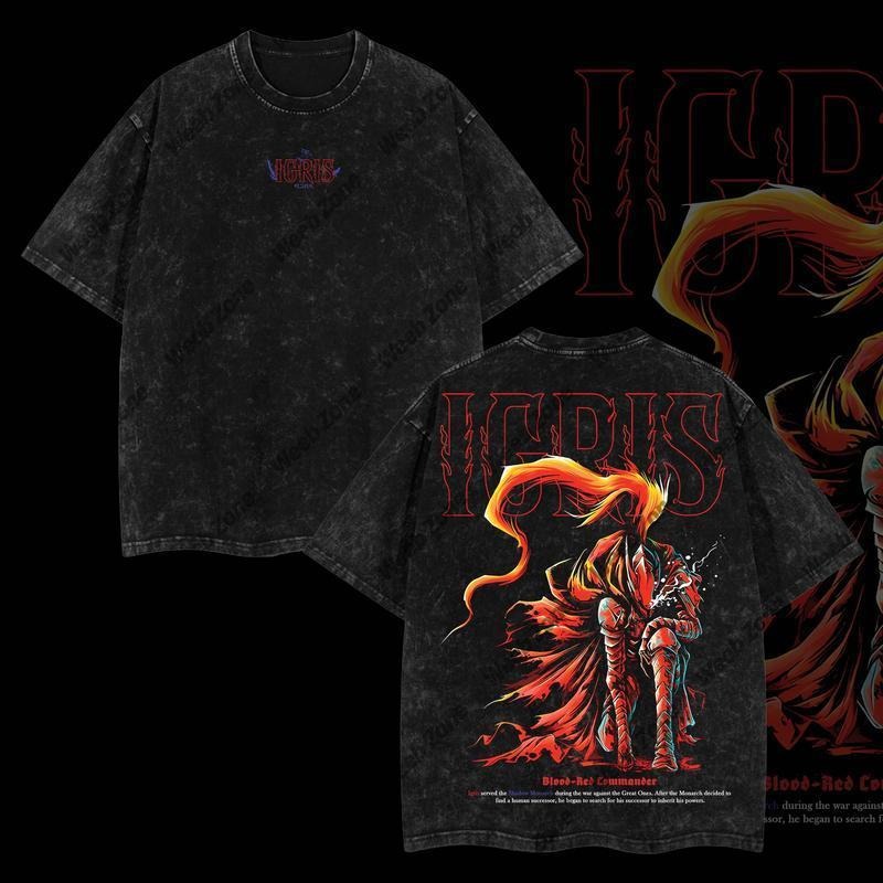 Holafish [COLLECTION] Limited Edition IGRIS IRON TANK BERU T-Shirt - Shadow Soldiers Sung Jin-Woo Solo Leveling T-Shirt ...