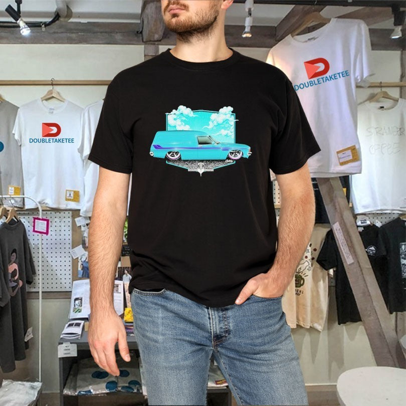 Holden HZ Sandman Turquoise Panel Van Shirts
