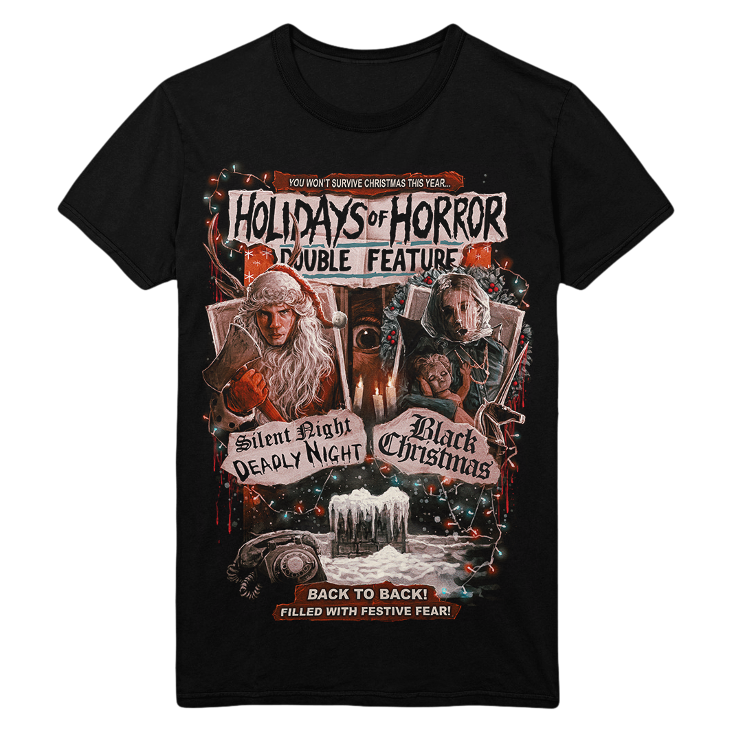 Holidays of Horror Double Feature T-Shirt