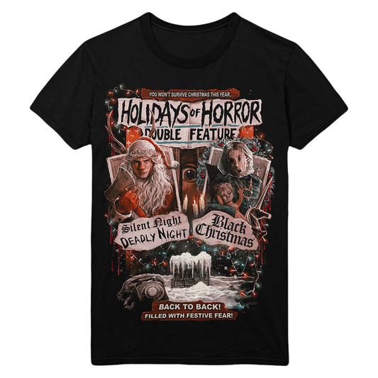 Holidays of Horror Double Feature T-Shirt