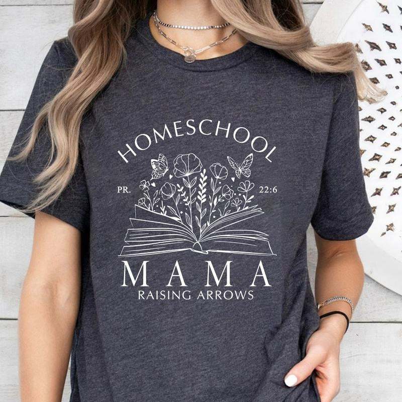 Homeschool Mama Shirt, Homeschool Mom Shirt, Home School Teacher Gift, Homeschool Mama Tee, Homeschool Life, Homeschool...