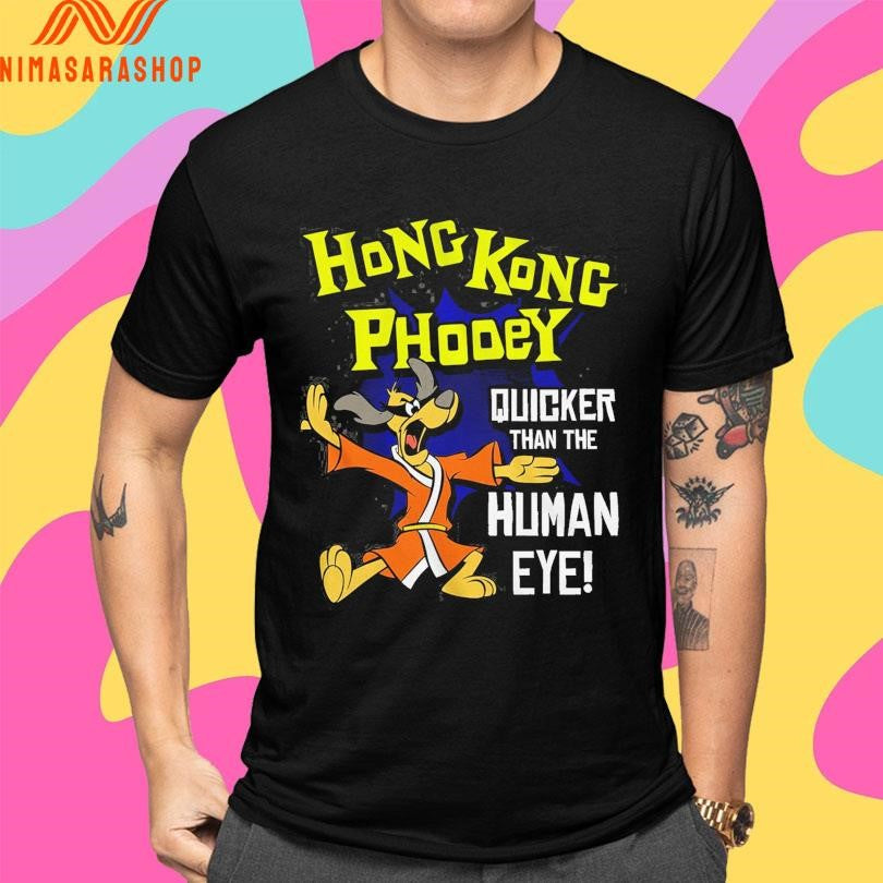 Hong Kong Phooey Quicker Than The Human Eye Shirts