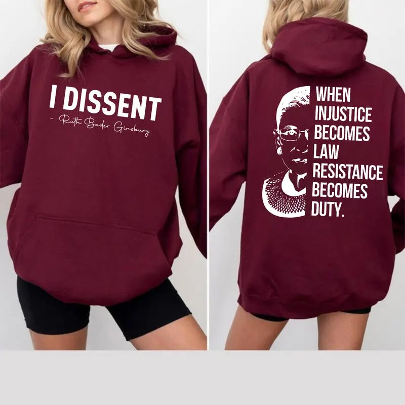 When Injustice Becomes Law Resistance Becomes Duty T-shirt/Sweatshirt/Hoodie | UrbanDripWear.com