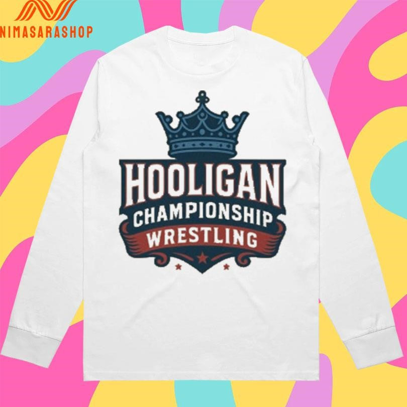 Hooligan Championship Wrestling Retro Logo Shirts