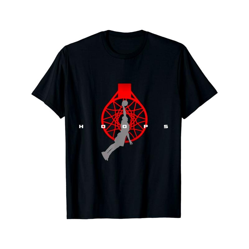 Hoops Basketball Apparel - Basketball T-Shirt made in usa Hoodie, Sweatshirt | UrbanDripWear.com