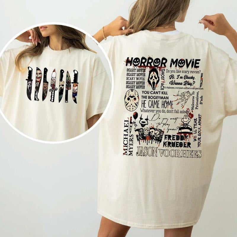 Horror shirt Hoodie, Sweatshirt | UrbanDripWear.com