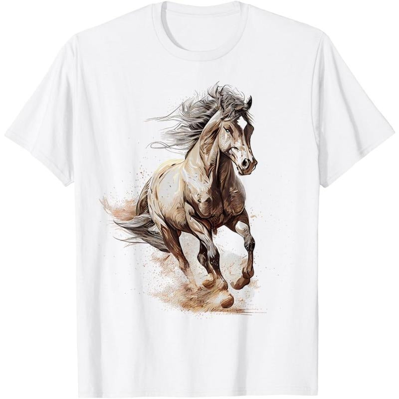 Horse Graphic Horse Graphic for Girls T-Shirt made in usa Hoodie, Sweatshirt | UrbanDripWear.com
