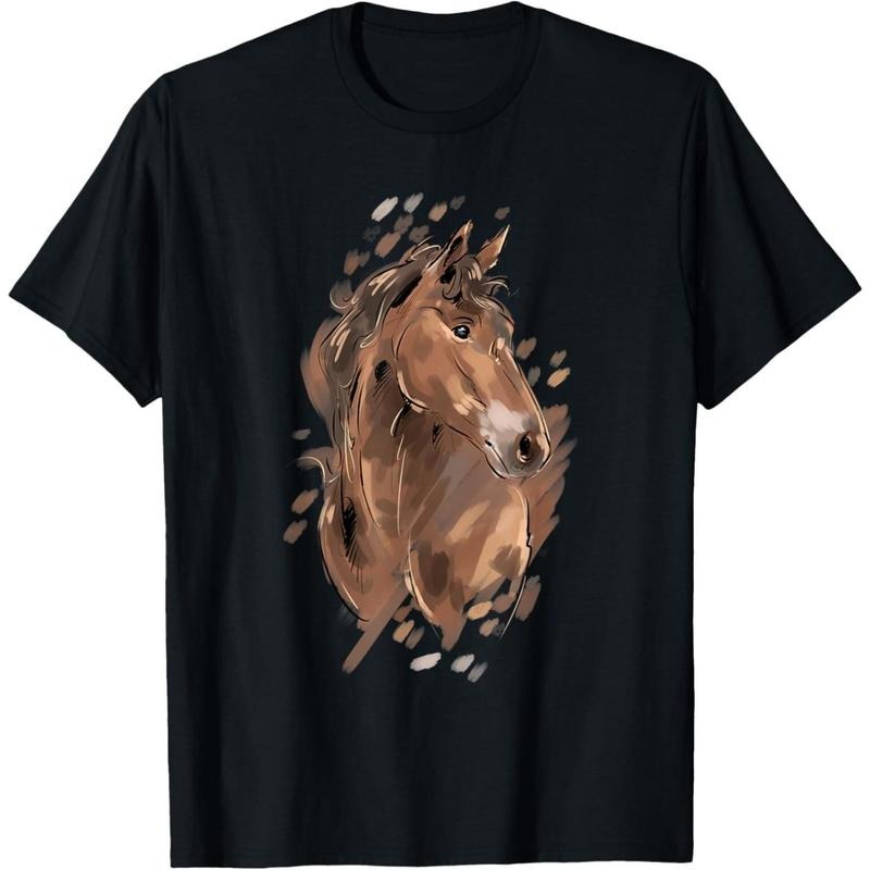 Horse Riding Graphic Women Horseback Horse Owner Equestrian T-Shirt made in usa Hoodie, Sweatshirt | UrbanDripWear.com