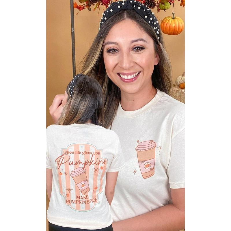 Hot Coffee Pumpkin Spice Graphic T-Shirt Hoodie, Sweatshirt | UrbanDripWear.com