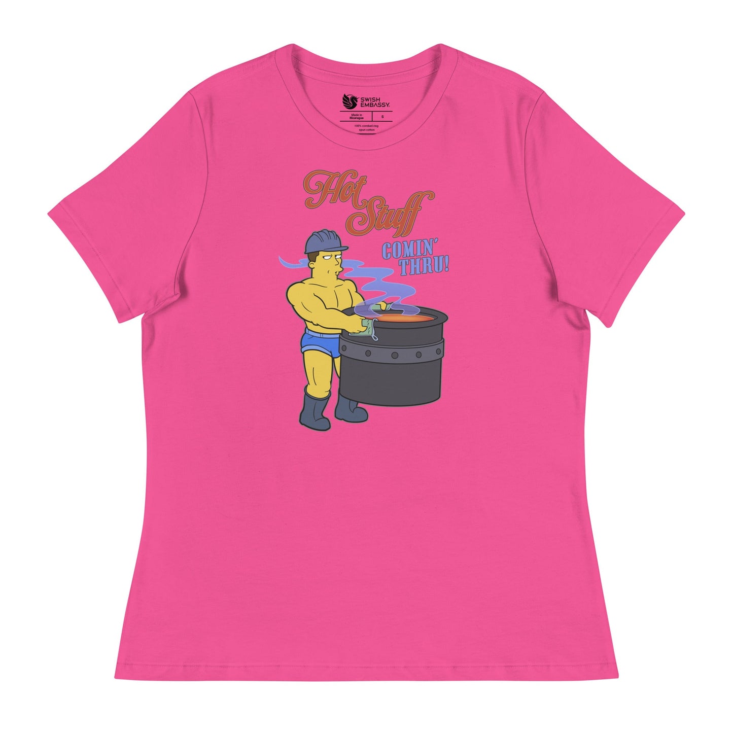 Hot Stuff CominÃ¢â‚¬â„¢ Thru (Women's Relaxed T-Shirt)