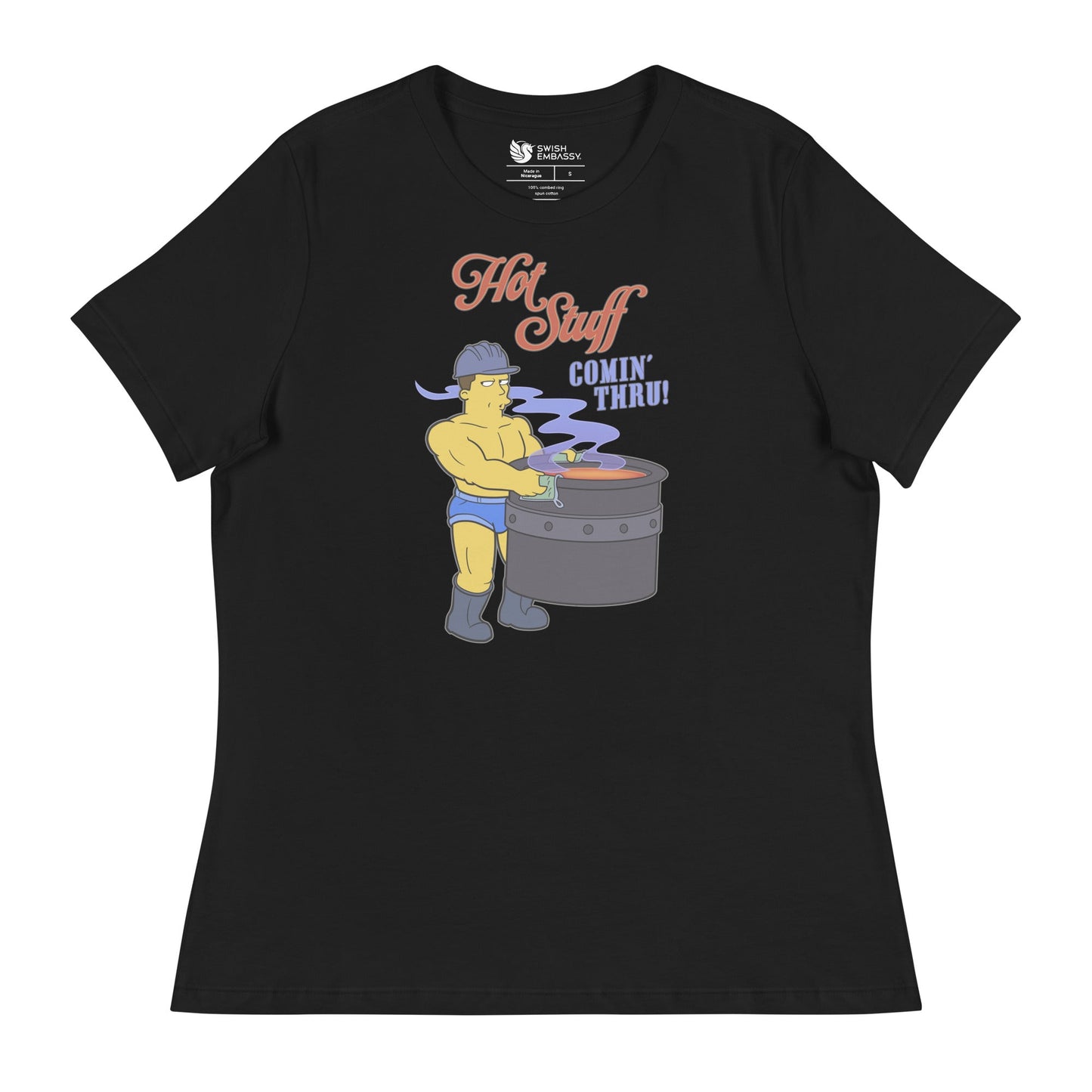 Hot Stuff CominÃ¢â‚¬â„¢ Thru (Women's Relaxed T-Shirt)