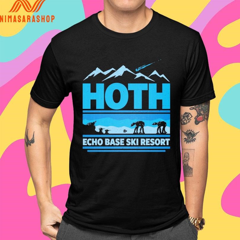Hoth Echo Base Ski Resort Shirts