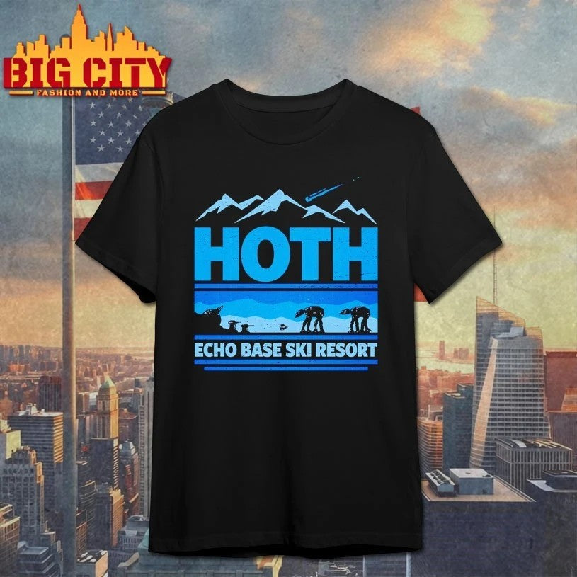 Hoth Echo Base Ski Resort t-shirt