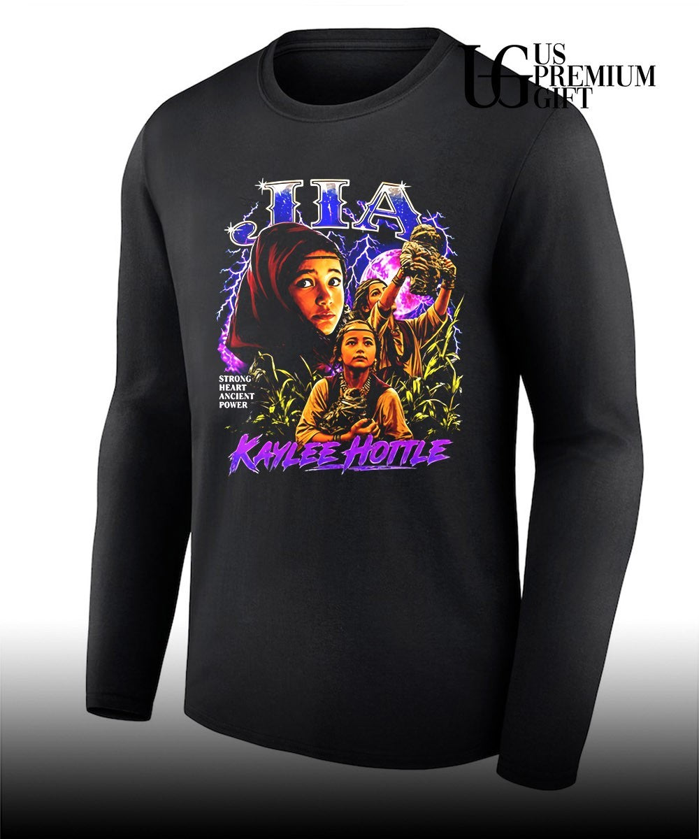 Hottle Strong Heart Ancient Power graphic shirt