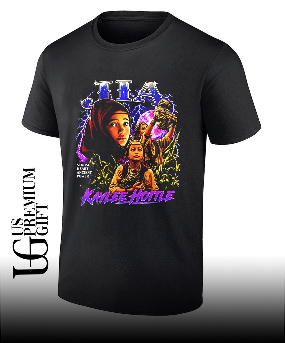 Hottle Strong Heart Ancient Power graphic shirt
