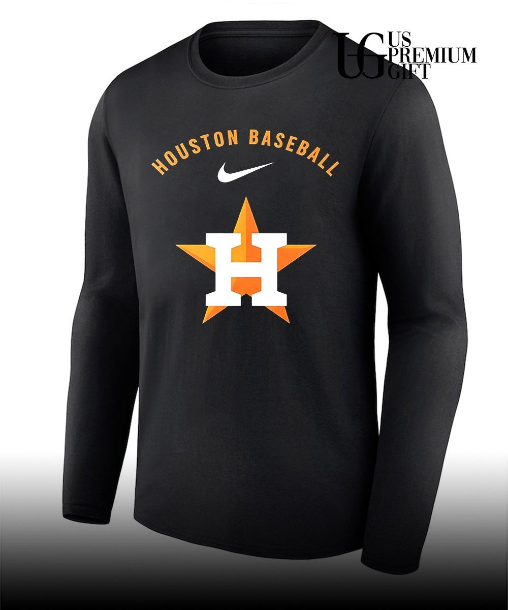 Houston Astros baseball star logo shirt