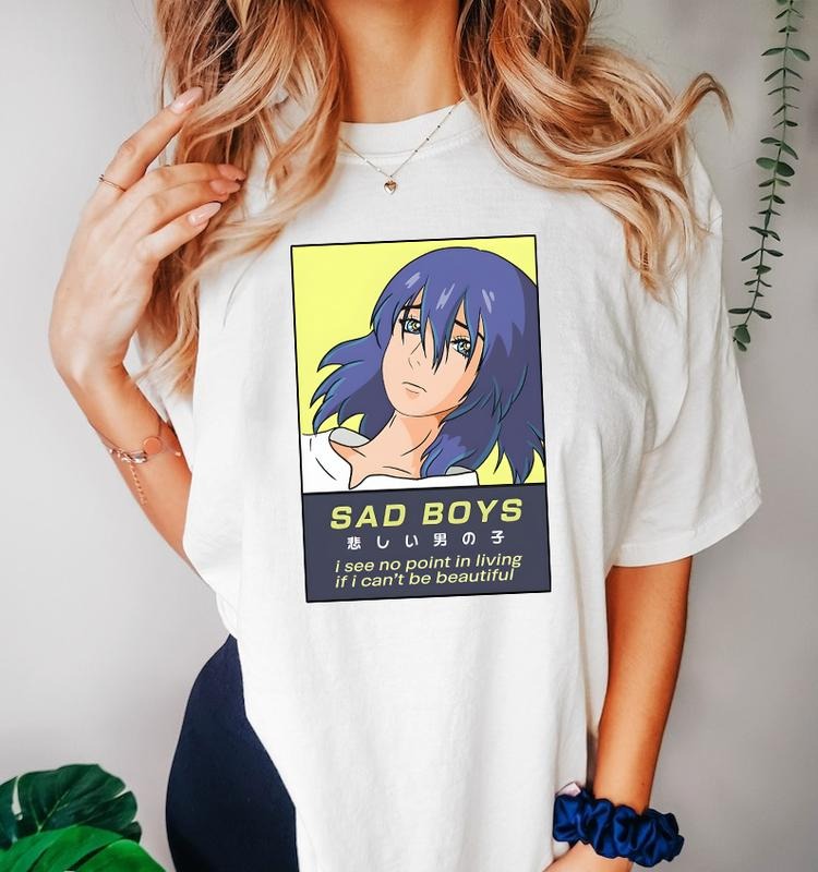 Howl Sad Boys T-Shirt, Howl's Moving Castle Shirt, Anime shirt, Harajuku Clothing Hoodie, Sweatshirt | UrbanDripWear.com