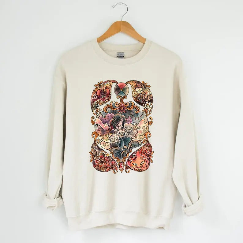 Howl's Moving Castle Sweatshirt, Howl and Sophie Shirt, Ghibli Shirt, Hayao Miyazaki, Studio Ghibli Gift, Anime Howls...