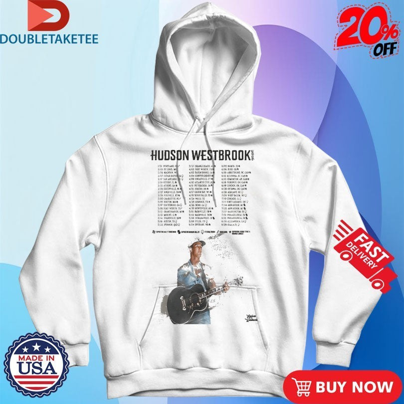 Hudson Westbrook Tour 2026 Shirts
