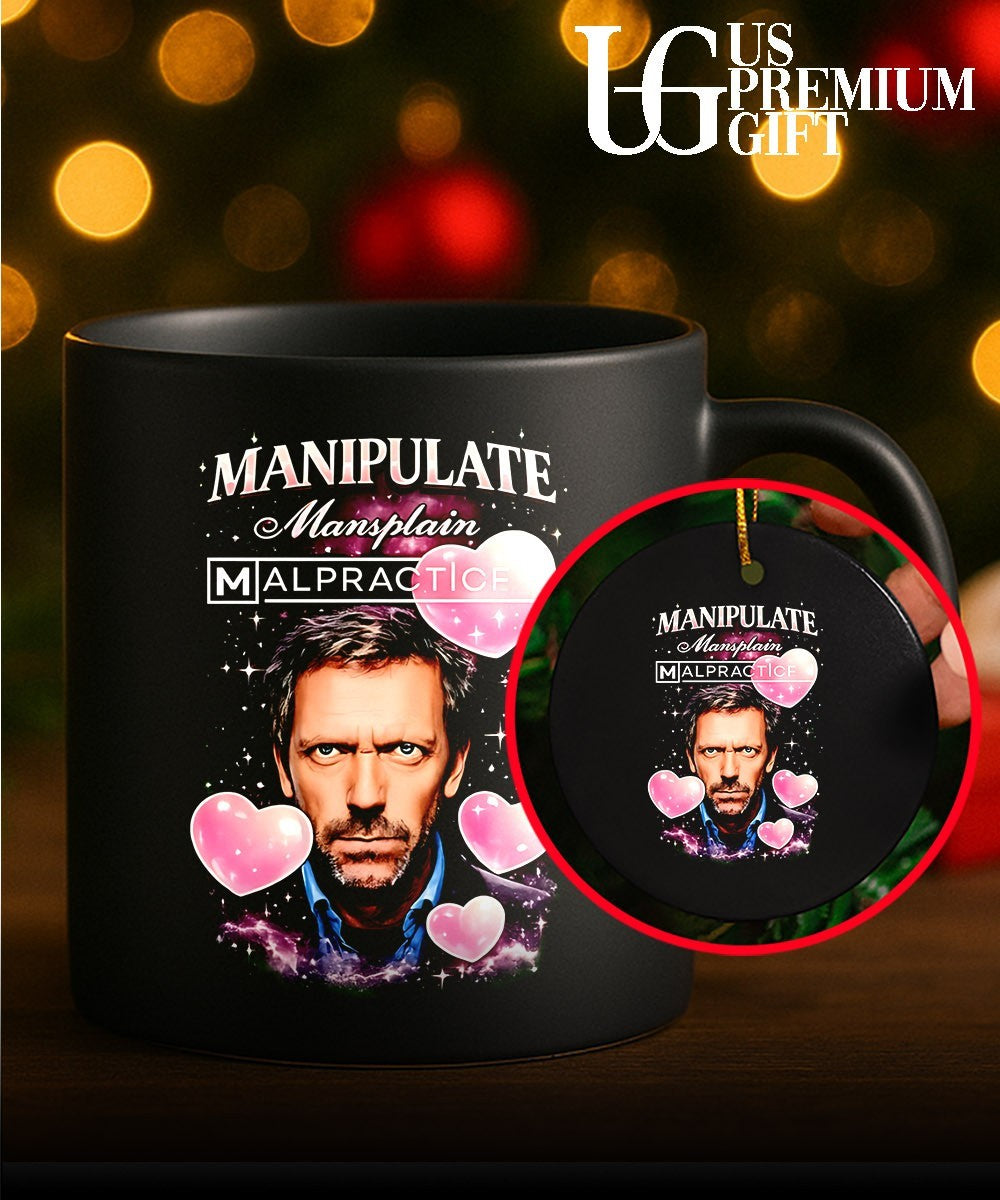Hugh Laurie Manipulate Mansplain Malpractice shirt