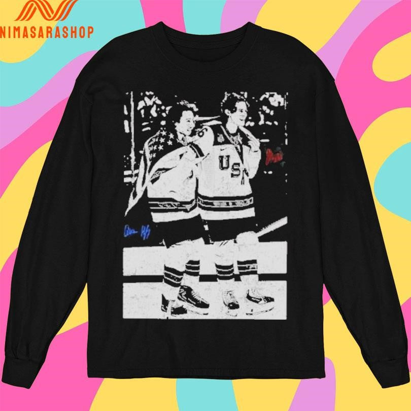 Hughes Jack Hughes Brother USA Champion Hockey Vintage 2026 Shirts