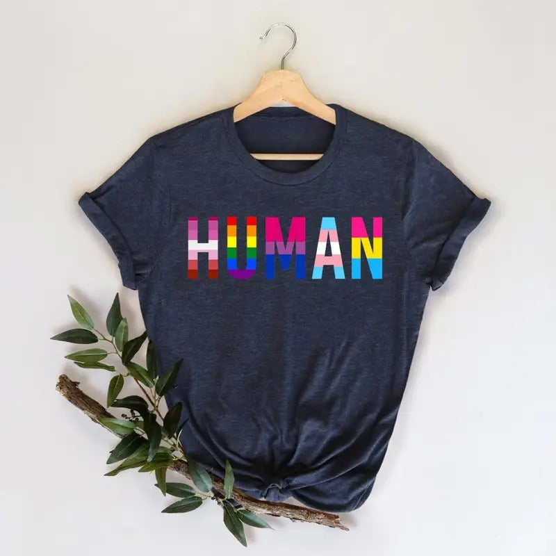 Human Rights T-Shirt, Equality T-Shirt, LGBTQ T-shirt, Pride Shirt, LGBTQ Pride Shirt, Human Rights Awareness Shirt...
