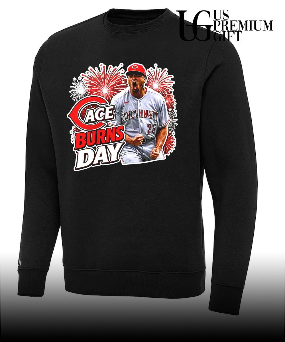 Hunter Greene Cincinnati Reds Cace Burns Day shirt
