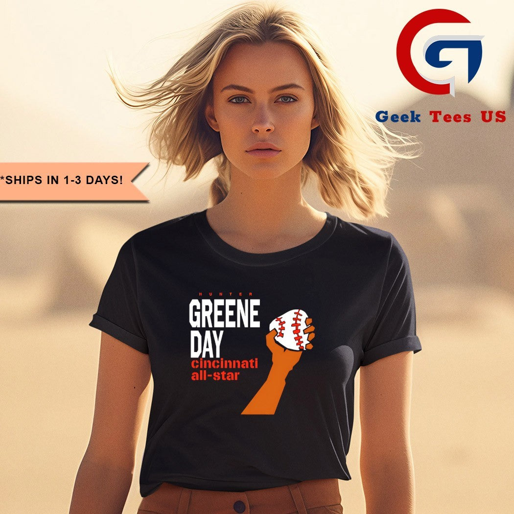Hunter Greene Day Cincinnati All-Star shirt