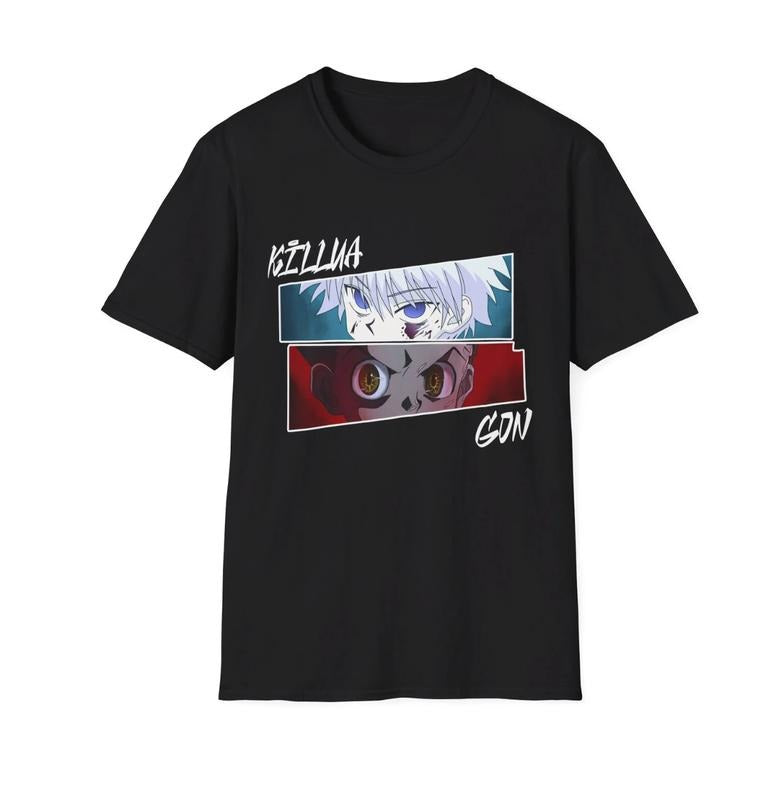 Hunter X Hunter Anime Gon and Killua's killer instinct Unisex Softstyle T-Shirt Hoodie, Sweatshirt | UrbanDripWear.com