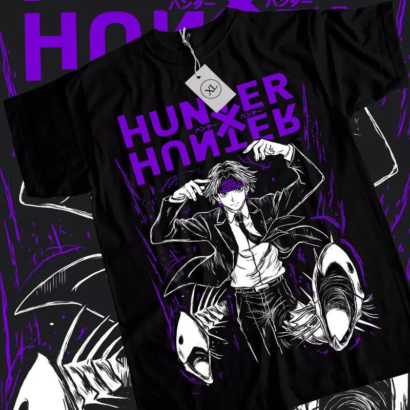 Hunter X Hunter Anime T-Shirt & Sweatshirt, Chrollo Lucilfer Graphic Tee, Anime Manga Lover Gifts Ball Cotton Hoodie