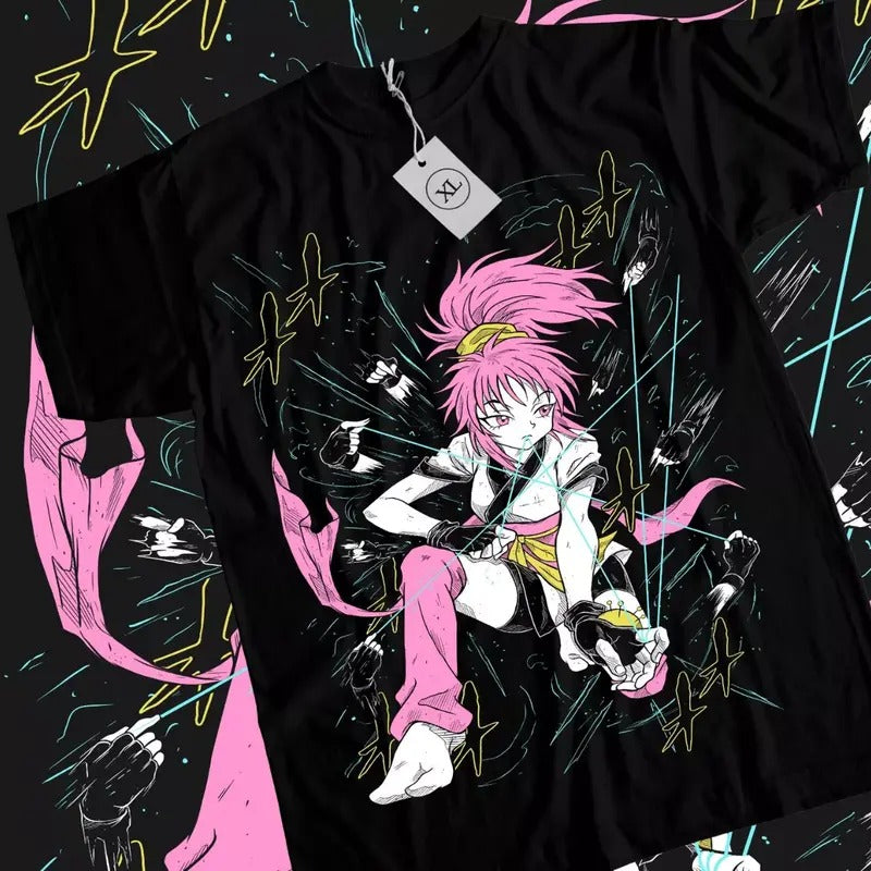 Hunter X Hunter Anime T-Shirt & Sweatshirt, Machi Komachine Graphic Tee, Anime Manga Lover Gifts Ball Cotton Hoodie