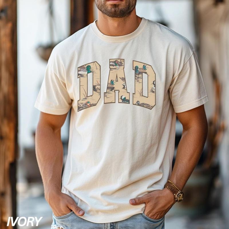 Hunting Dad Shirt Duck Hunting Shirt Dad Of Hunters Camo Hunting Season Gift For Dad Camping Shirt Outdoor Lover ...