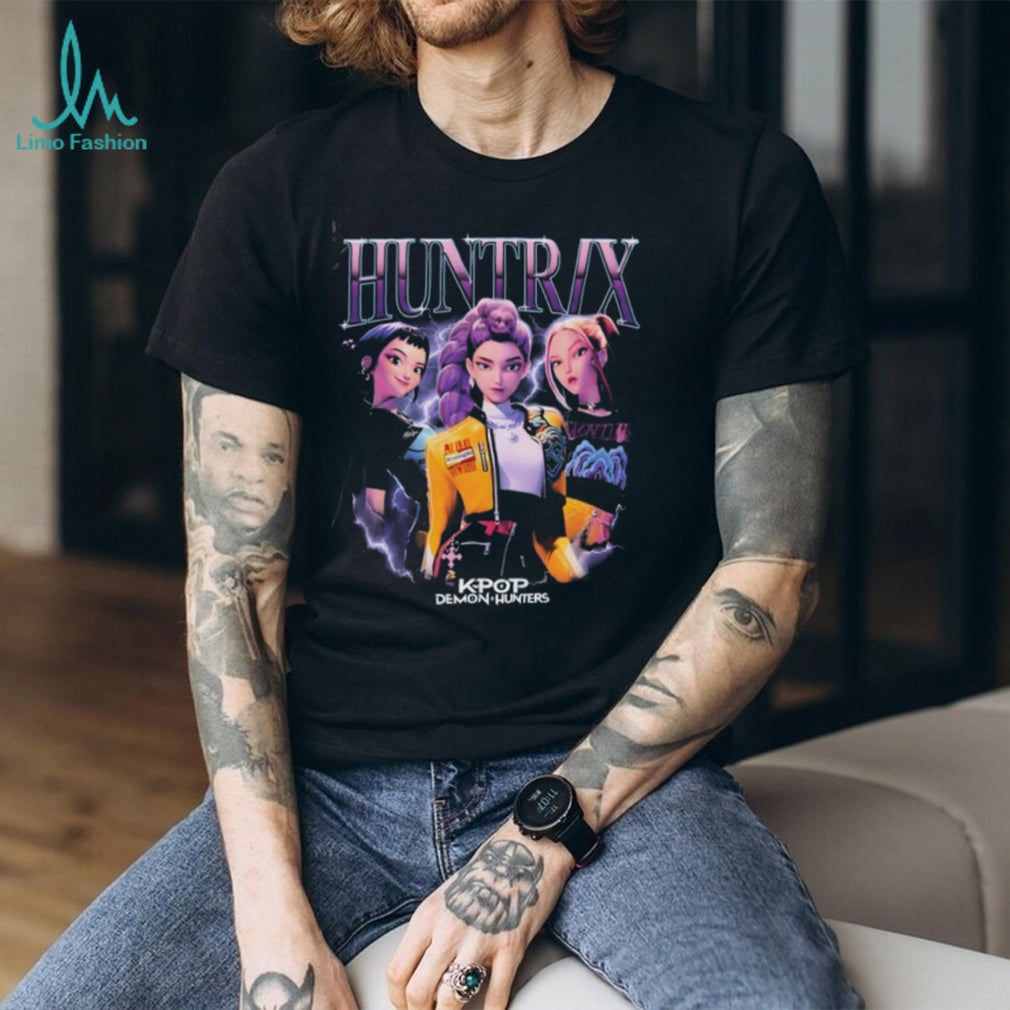 Huntrix K Pop Demon Hunters Anime Style Graphic T Shirt