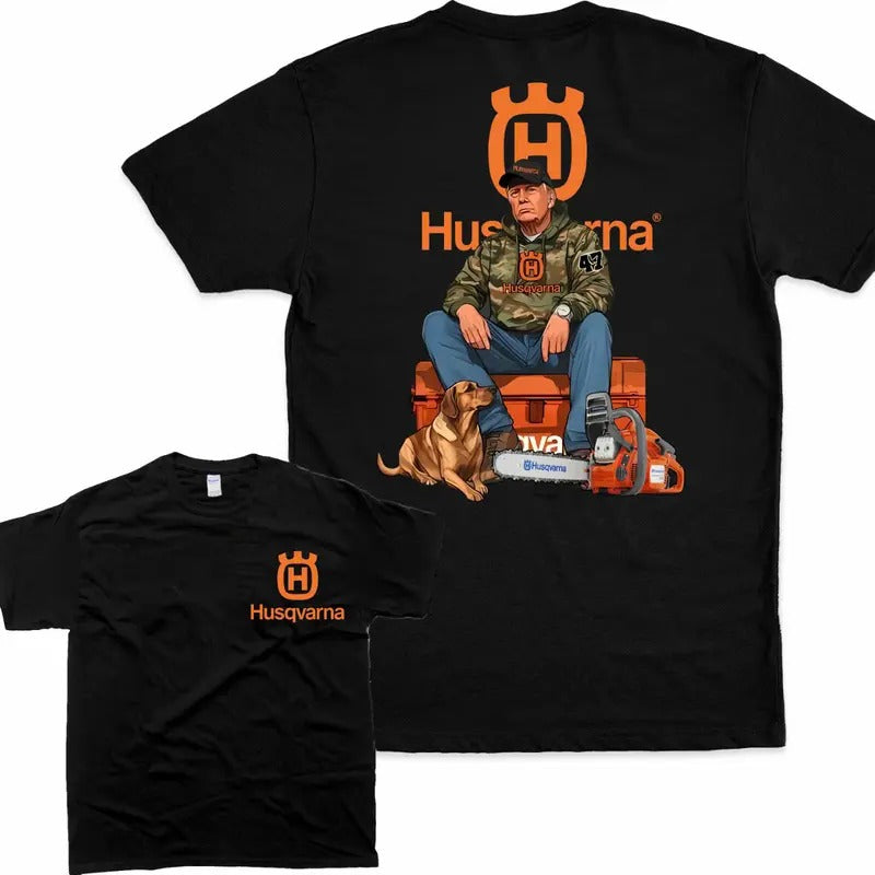 Husqvarna Inspired T-Shirt Unisex Classic Fabric Top Hoodie, Sweatshirt | UrbanDripWear.com