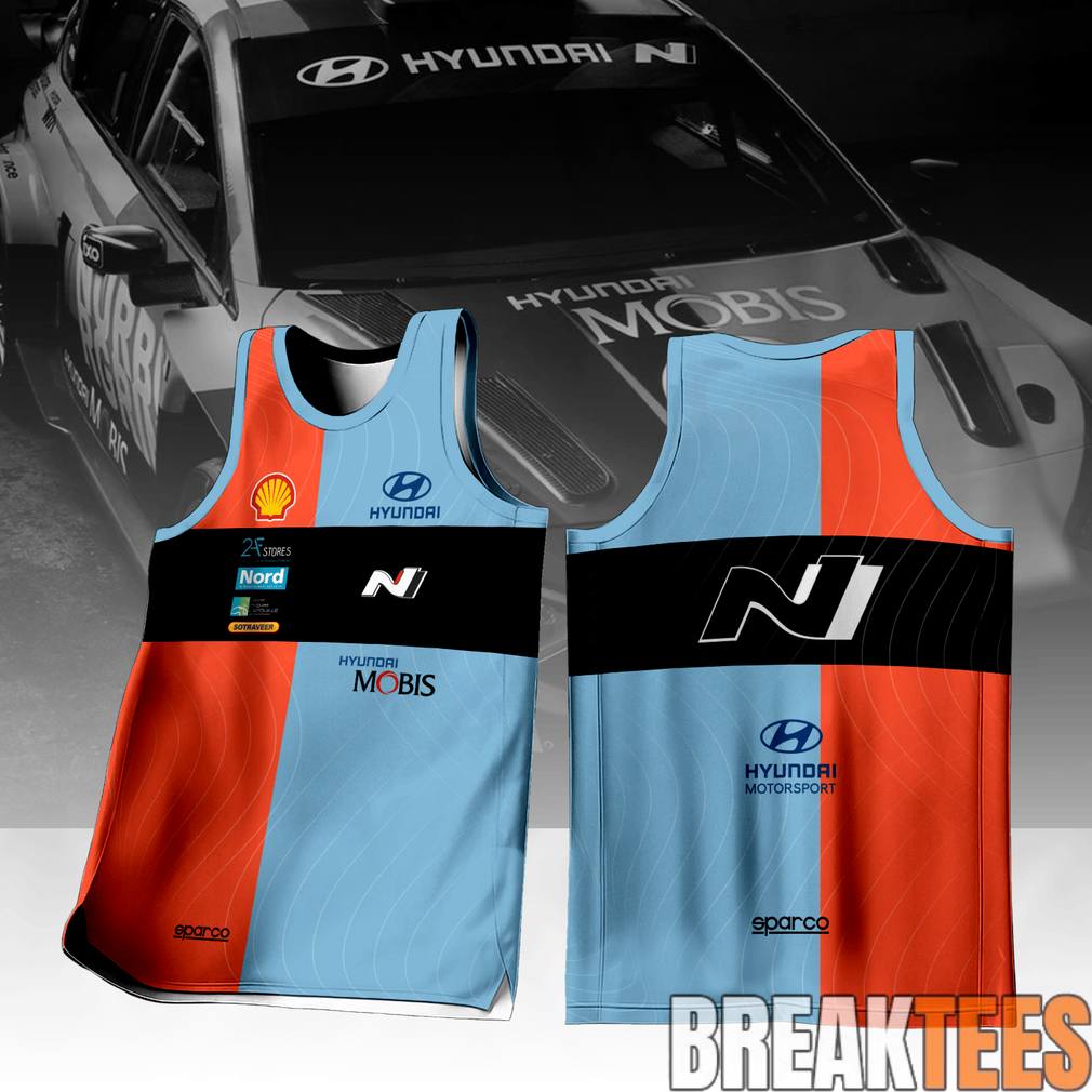 Huyndai Shell Mobis World Rally Team Special Jersey Shirt