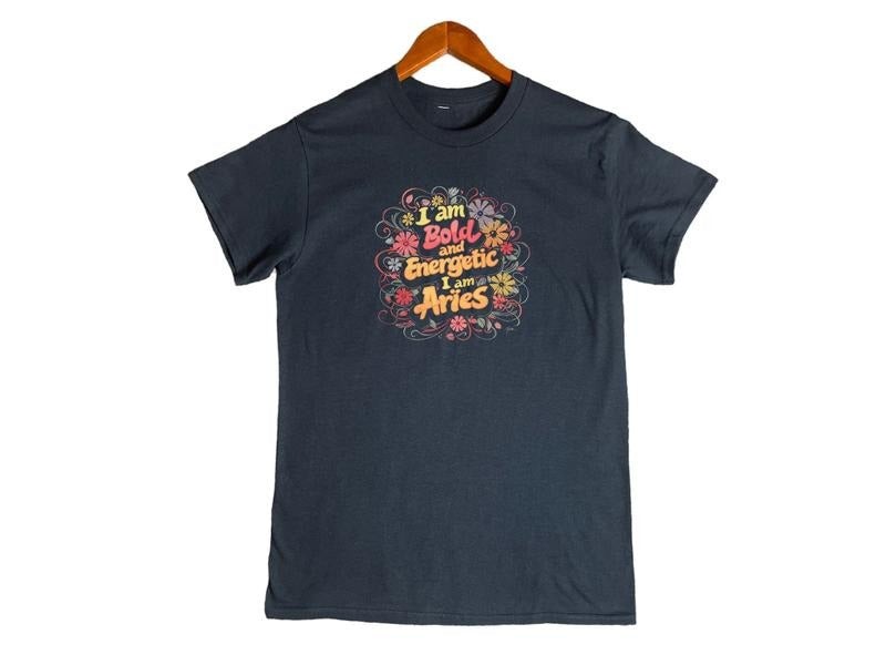 I Am Bold and Energetic I Am Aries t-shirt, Gift Affirmations T-shirt, Best Friend Gift, Mother Gift Affirmations,...