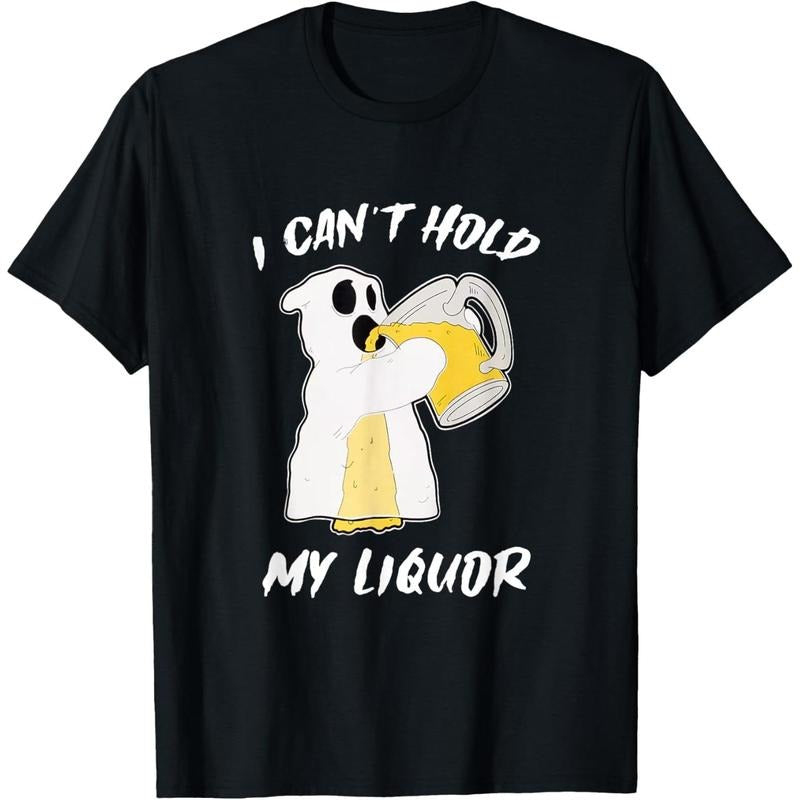 I Can't Hold My Liquor Ghost Halloween Beer T-Shirt  made in us Hoodie, Sweatshirt | UrbanDripWear.com