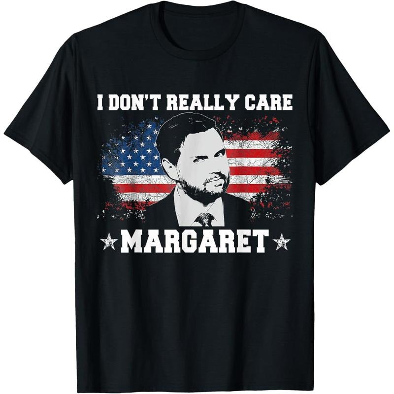I Don't Really Care Margaret Funny Minimalist JD Vance T-Shirt made in usa Hoodie, Sweatshirt | UrbanDripWear.com