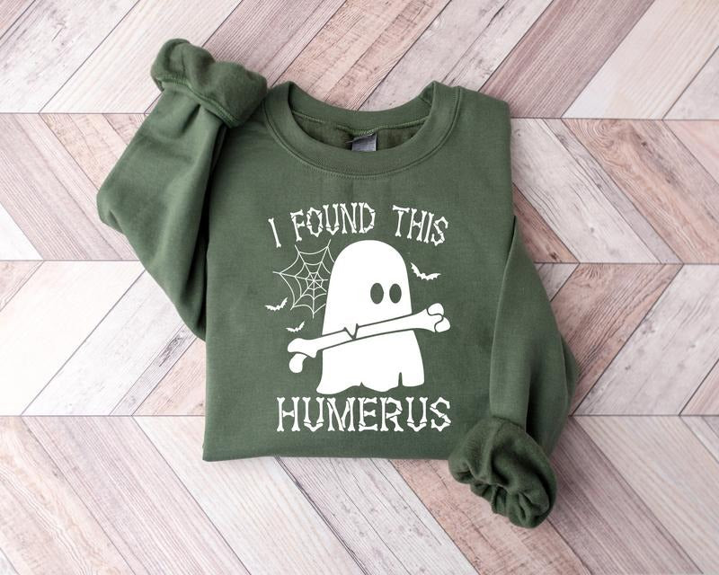 I Found This Humerus Sweatshirt, Nurse Halloween Sweatshirt, Nicu Nurse Shirt, Nursing School Shirt, Halloween Nurse...