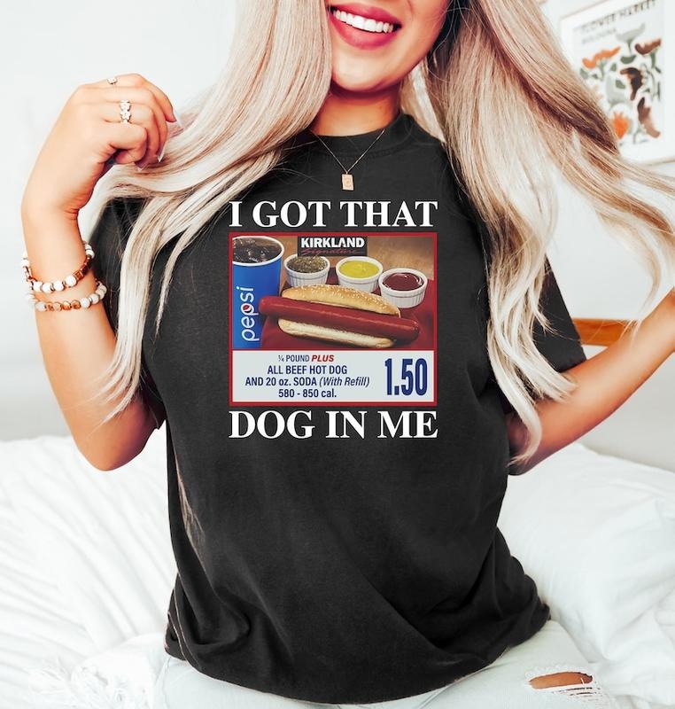 I Got That Dog In Me Shirt, Hotdog Shirt, Meme Shirts, Funny T Shirts, Hot Dog Lover Gift, Trendy Shirts , Unisex Classic...