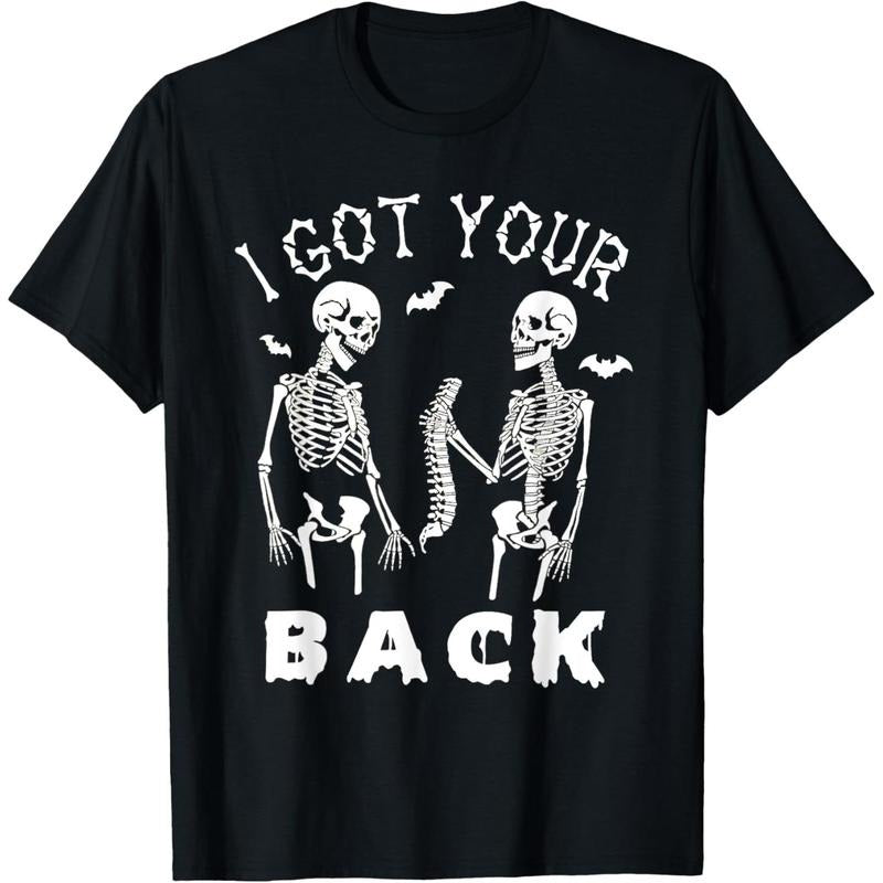 I Got Your Back Funny Skeleton Skull Tee Sarcastic Halloween T-Shirt made in usa Hoodie, Sweatshirt | UrbanDripWear.com