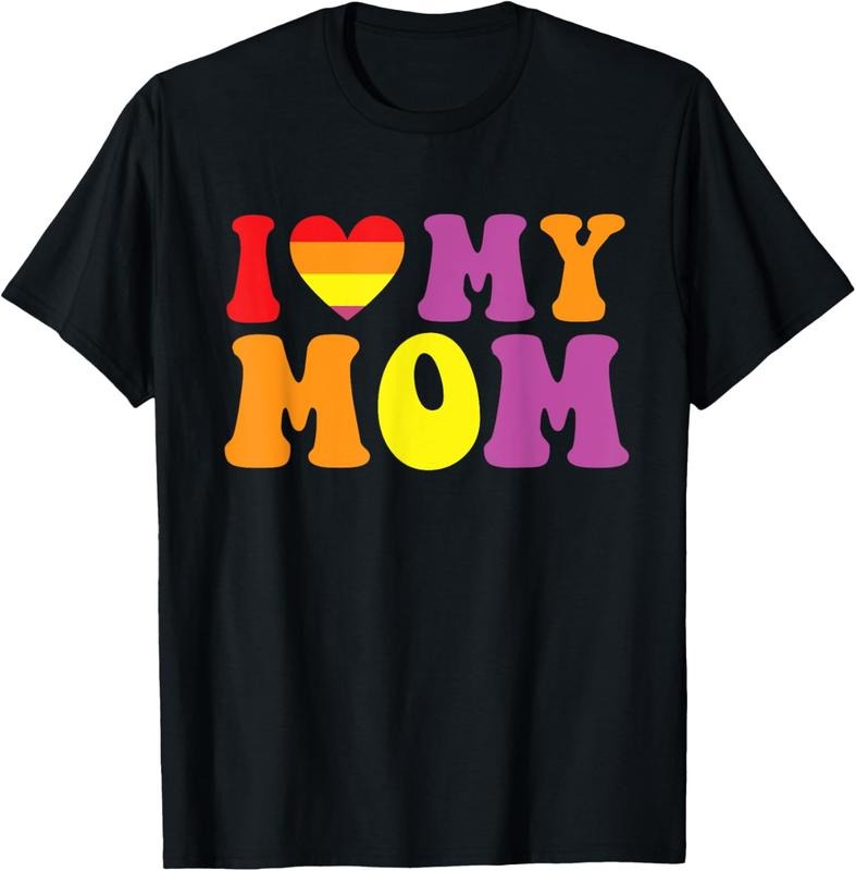 I Heart My Mom Son Daughter I Love My Mom T-Shirt Cotton Fit Hoodie, Sweatshirt | UrbanDripWear.com