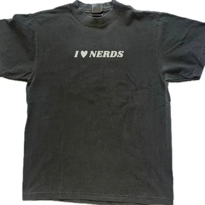 I Heart Nerds T-Shirt, I Love Nerds Graphic Tee, Funny I Love Nerds Tee, Custom I Heart Nerds Unisex T-shirt, I Love...