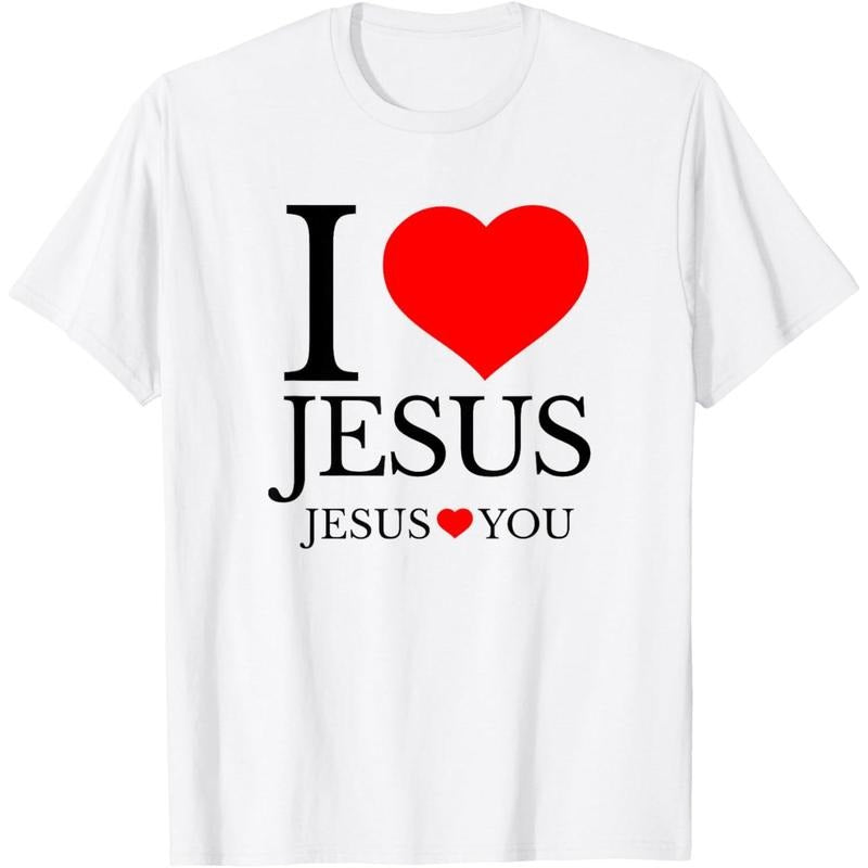 I LOVE JESUS - JESUS LOVES YOU - CHRISTIAN T-Shirt made in usastyle{n002}2 Hoodie, Sweatshirt | UrbanDripWear.com