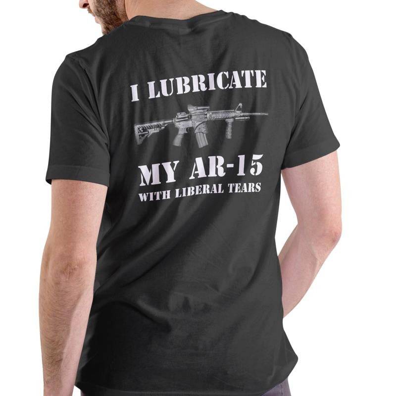 I LUBRICATE WITH LIBERAL TEARS T SHIRT, Unisex Cotton Hoodie, Sweatshirt | UrbanDripWear.com