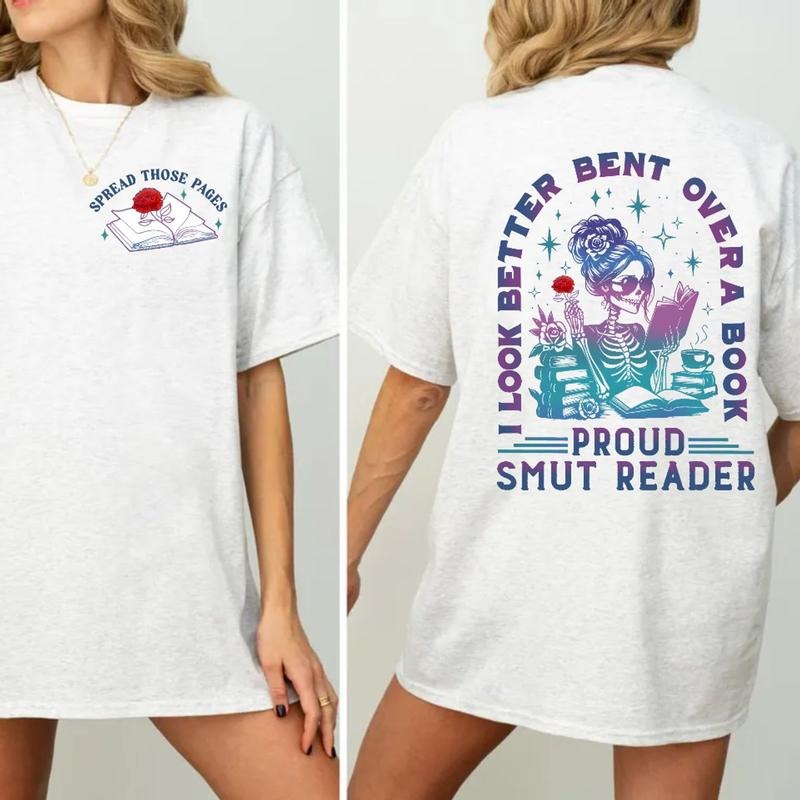 I Look Better Bent Over A Book Smut Reader Hoodie, Romance Smut Bookish Shirt, Smut Lover Tshirt, Spicy Books Reader,...