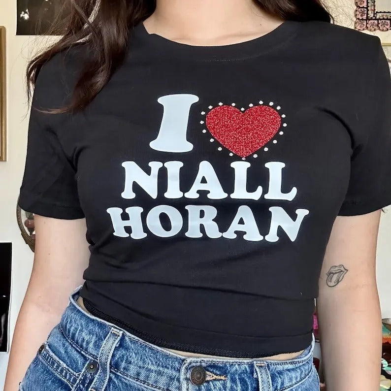 I Love <3 NH , Concert Tour T-shirt,Irish Boys, unisex T-Shirt, Trending shirt, Gift for him, gift for Niall Horan, gift...